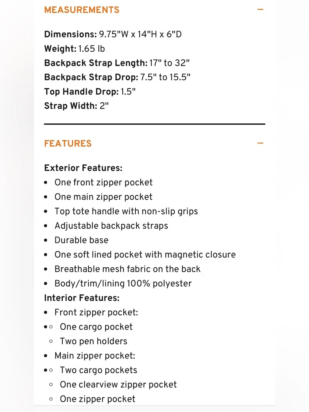 lug great backpack